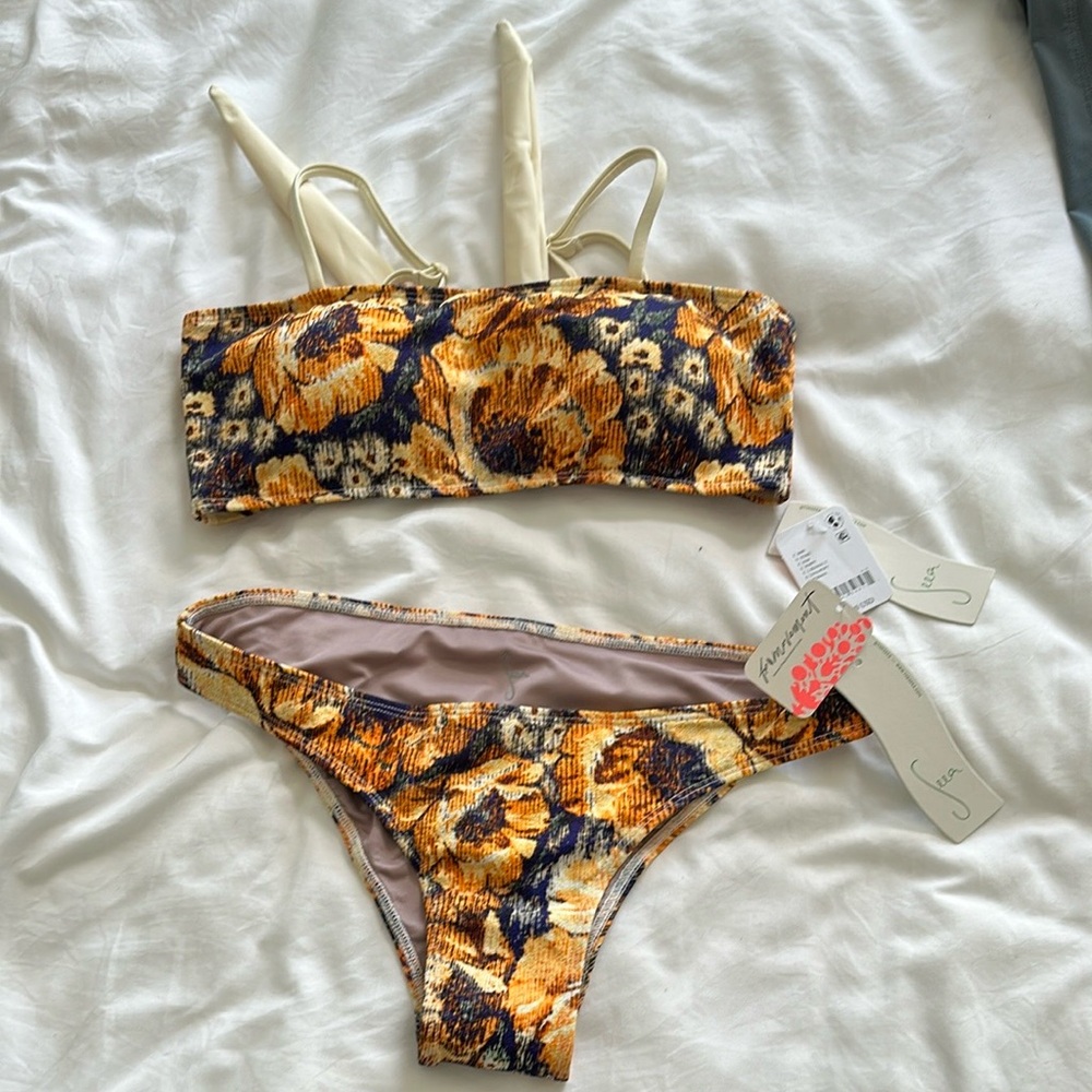 Seea Two Piece Bikini in Poppy